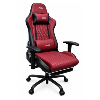 DEEP FURNITURE GAMING CHAIR - Drak Red